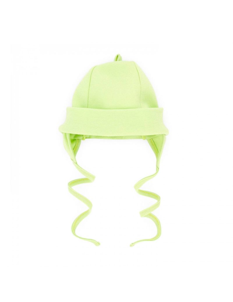 czapeczka wiązana makoma zielona